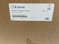 Extron (sf26ct) 6.5” two-way composite back can ceiling speakers (new) (4x) - afbeelding 5 van  9