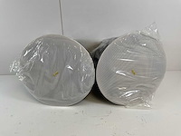 Extron (sf26ct) 6.5” two-way composite back can ceiling speakers (new) (4x) - afbeelding 8 van  9