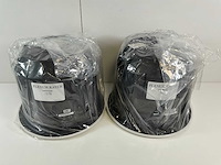 Extron (sf26ct) 6.5” two-way composite back can ceiling speakers (new) (4x) - afbeelding 9 van  9