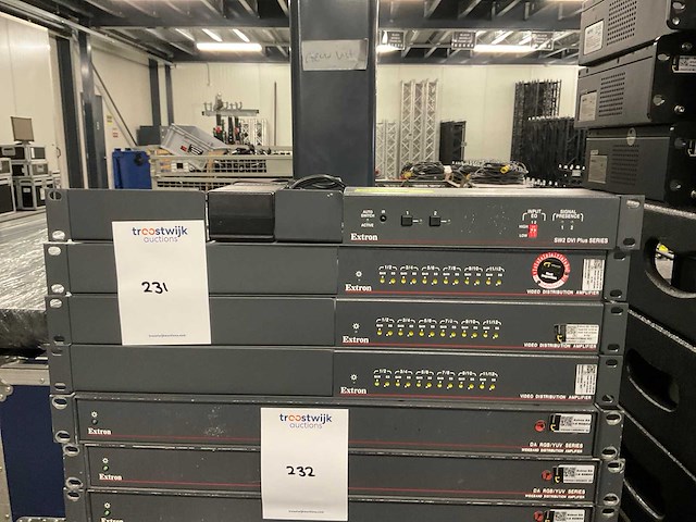 Extron video distributie versterker (3x) - afbeelding 3 van  3