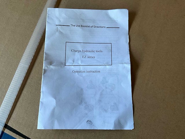 Ez-400 accu hydraulische kabelperstang - afbeelding 5 van  5