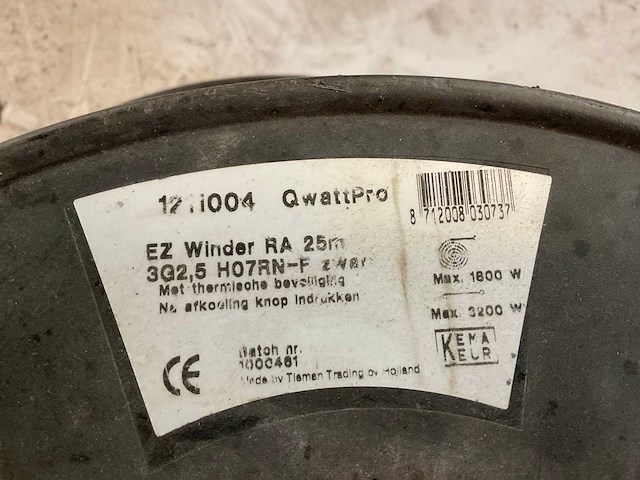Ez winder qwattpro kabelhaspel - afbeelding 2 van  2