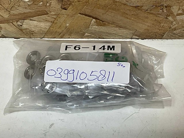 Ezo f6-14m kogellager mini rvs (50x) - afbeelding 2 van  3