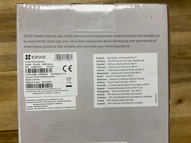 Ezviz h8c beveiligingscamera - afbeelding 3 van  4