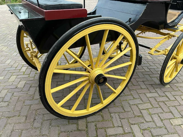 F brivet digoin phaeton rijtuig - afbeelding 3 van  18
