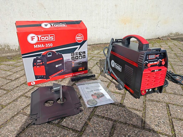 F tools - mma-350 - elektrode lasapparaat - afbeelding 1 van  8