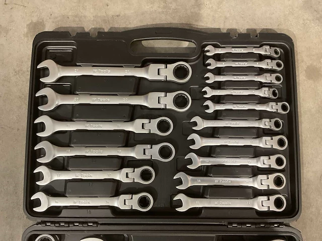 F tools professional 22pcs flexible gear wrench steek en ratelringsleutel - afbeelding 6 van  6