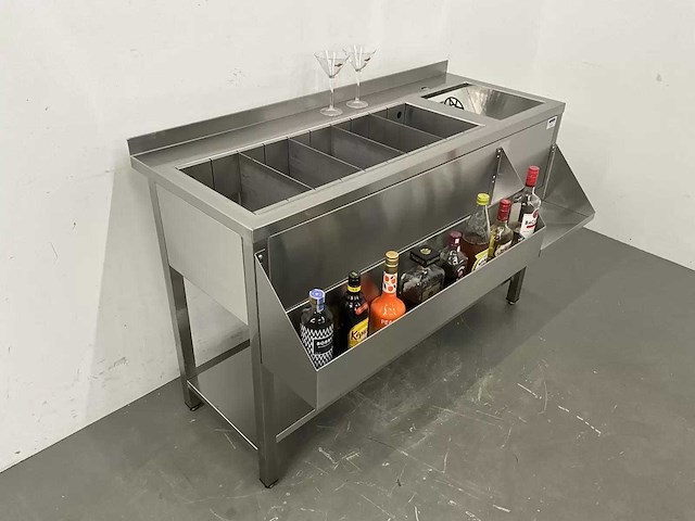 F2 - rvs cocktailstation - afbeelding 8 van  13