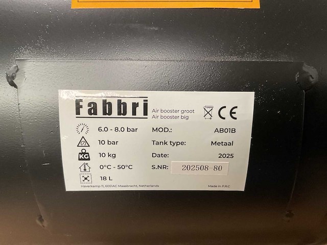 Fabbri airbooster - afbeelding 3 van  4