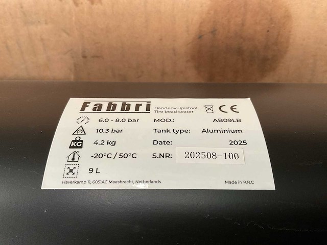Fabbri airbooster - afbeelding 3 van  3
