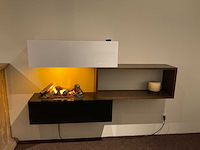 Faber dimplex elektrische sfeerhaard met ombouw