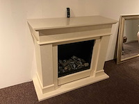 Faber gala opt-myst natuursteenschouw met elektrische haard - afbeelding 1 van  6