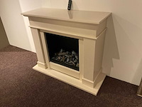 Faber gala opt-myst natuursteenschouw met elektrische haard - afbeelding 2 van  6