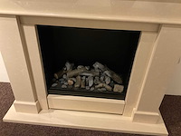 Faber gala opt-myst natuursteenschouw met elektrische haard - afbeelding 4 van  6