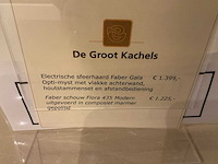 Faber gala opt-myst natuursteenschouw met elektrische haard - afbeelding 6 van  6