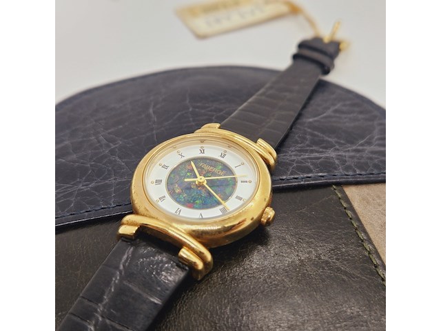 Fabergé 9014 dameshorloge met opaal wijzerplaat - afbeelding 4 van  5