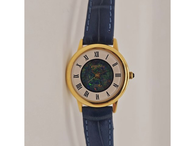 Fabergé 9030 dameshorloge met opaal wijzerplaat - afbeelding 2 van  7