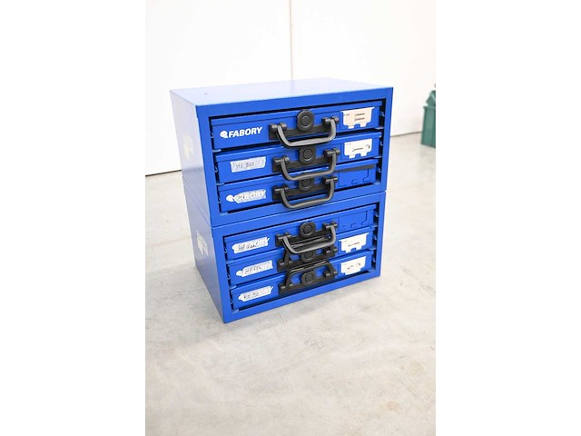 Fabory 3-delige (rvs) gevulde assortimenskist (2x) - afbeelding 2 van  8
