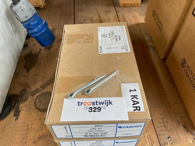 Fabory 4x40mm splitpen (750x) - afbeelding 2 van  2