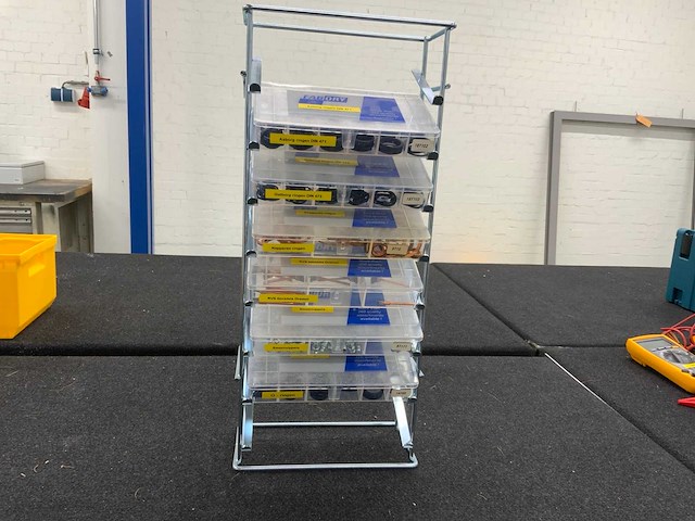 Fabory 6-delige ringenset met standaard - afbeelding 1 van  9