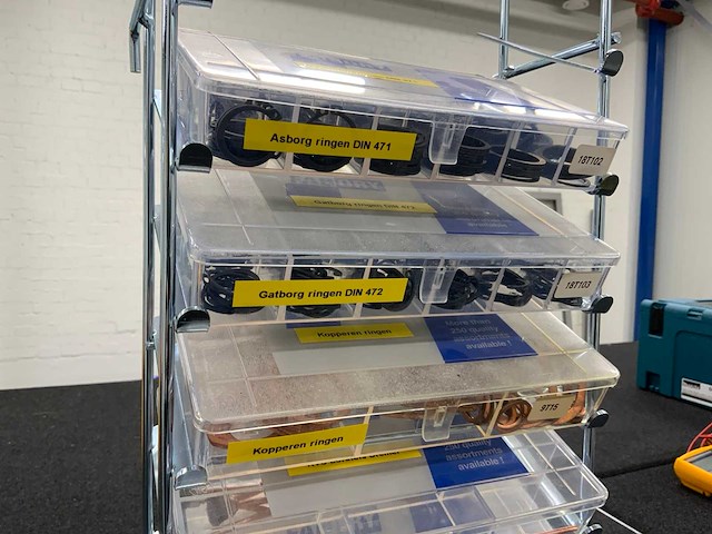 Fabory 6-delige ringenset met standaard - afbeelding 2 van  9