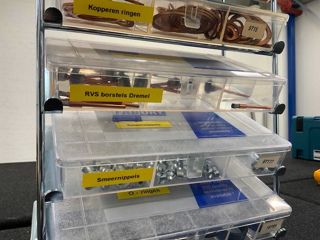 Fabory 6-delige ringenset met standaard - afbeelding 5 van  9