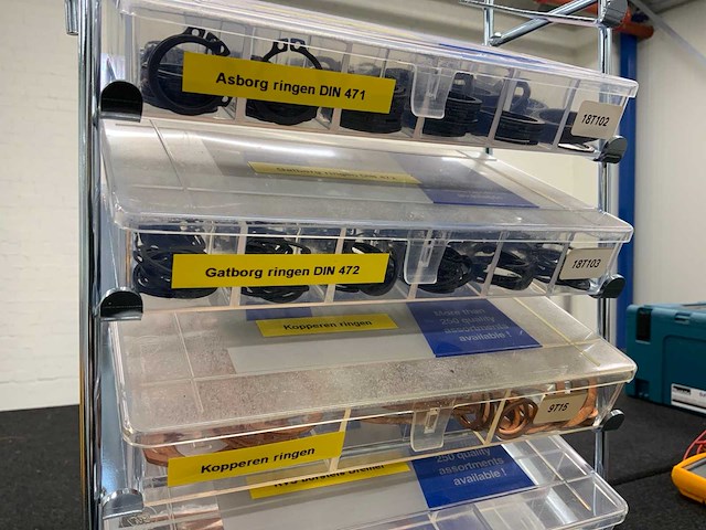 Fabory 6-delige ringenset met standaard - afbeelding 7 van  9