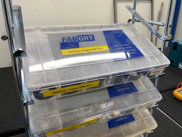 Fabory 6-delige ringenset met standaard - afbeelding 8 van  9