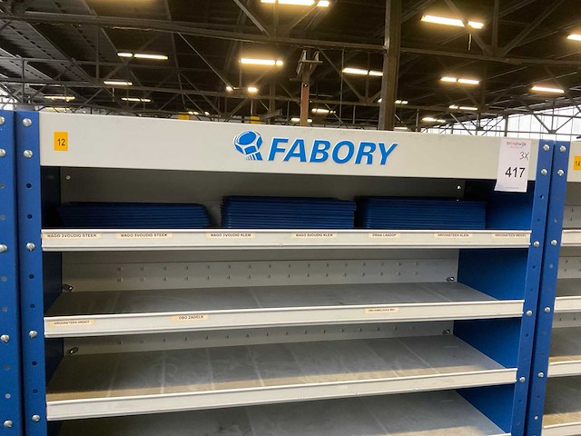 Fabory vakkenkast (3x) - afbeelding 9 van  9