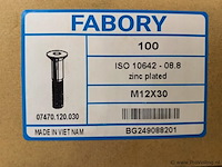 Fabory verzonken schroef m12x30 - afbeelding 2 van  3