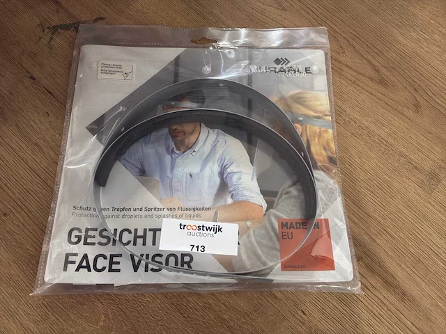 Face visor (12x) - afbeelding 1 van  2