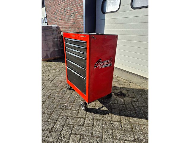 Facom - chrono 5 - facom gereedschapswagen - afbeelding 2 van  3
