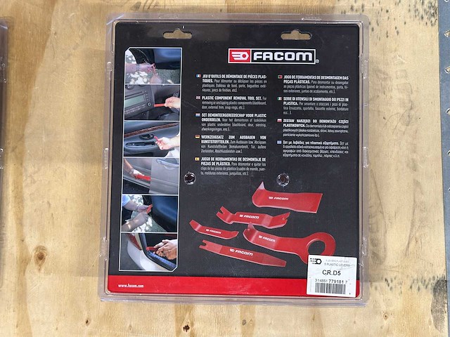 Facom - partij auto demontage sets (5x) - afbeelding 3 van  5