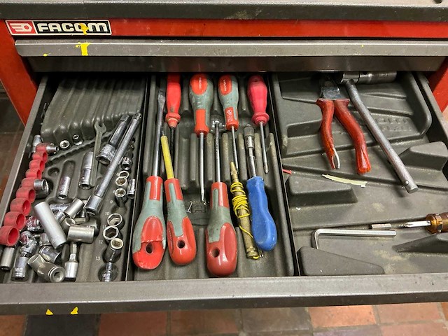 Facom chrono 5 gereedschapswagen - afbeelding 2 van  11