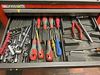 Facom chrono 5 gereedschapswagen - afbeelding 2 van  11