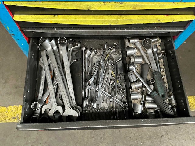 Facom chrono 5 met 6 lades gereedschapswagen - afbeelding 2 van  12