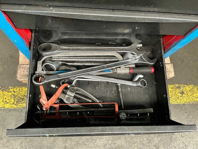 Facom chrono 5 met 6 lades gereedschapswagen - afbeelding 4 van  12