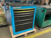 Facom chrono 5 met 6 lades gereedschapswagen - afbeelding 1 van  12