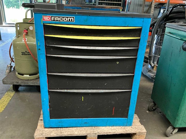 Facom chrono 5 met 6 lades gereedschapswagen - afbeelding 5 van  12