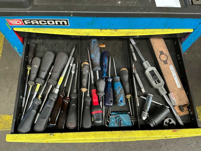 Facom chrono 5 met 6 lades gereedschapswagen - afbeelding 11 van  12