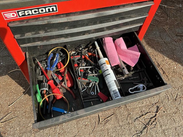 Facom chrono 6 gereedschapswagen - afbeelding 7 van  8