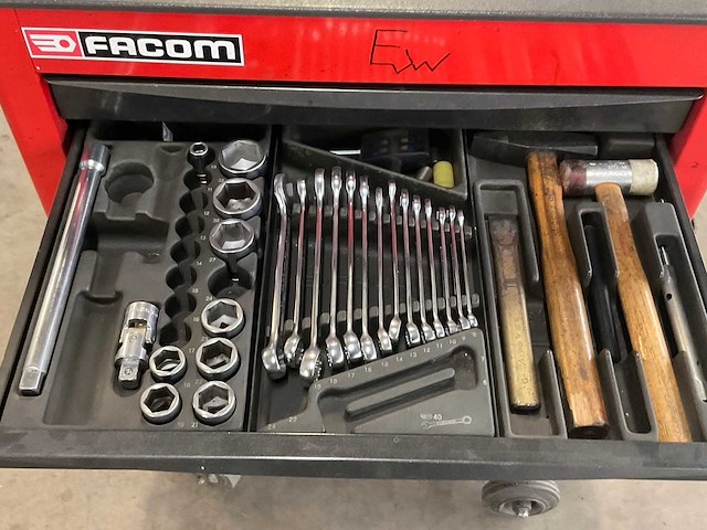 Facom chrono 8 gereedschapswagen - afbeelding 4 van  10
