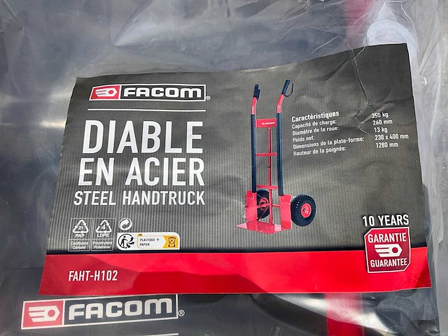 Facom faht-h102 steekwagen - afbeelding 3 van  3
