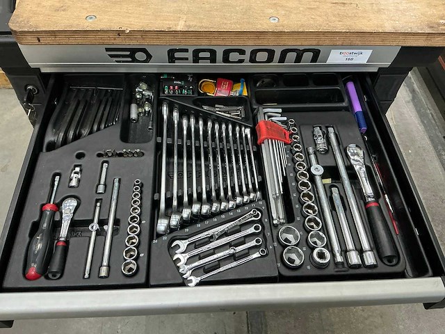 Facom jet gereedschapswagen - afbeelding 16 van  22