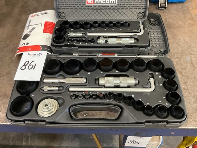 Facom pakkingsnijder set (2x) - afbeelding 2 van  3