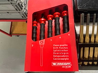 Facom & rennsteig centerpunch set (5x) - afbeelding 2 van  3