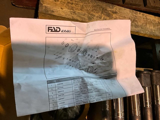 Fad asstomp met splines (9x) - afbeelding 6 van  7