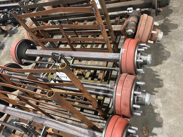 Fad geremde assen set - afbeelding 1 van  5