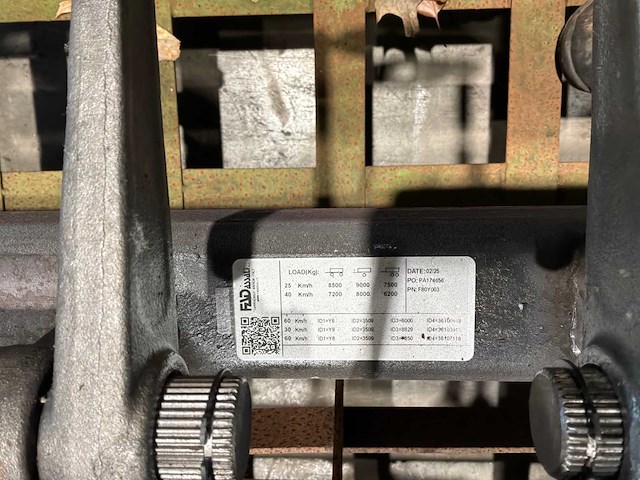 Fad geremde assen set - afbeelding 3 van  5