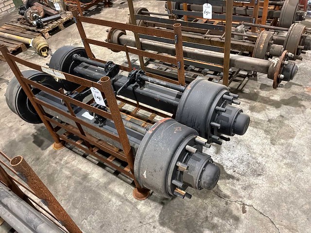 Fad geremde assen set - afbeelding 1 van  4